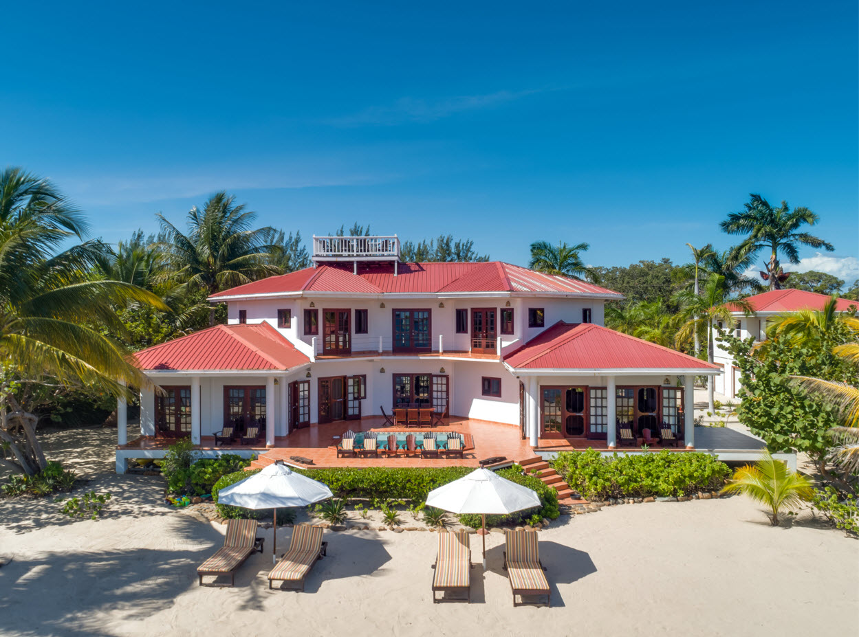 Remax real estate, Belize, Maya Beach, Breathtaking Beachfront Estate – Ideal Vacation Rental Property