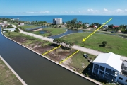 Canal Front Lot in Gated Community