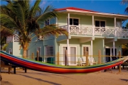 Beachfront Triplex with 2 extra lots in Placencia Village