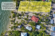 3 Lots Deep Beachfront in Placencia!